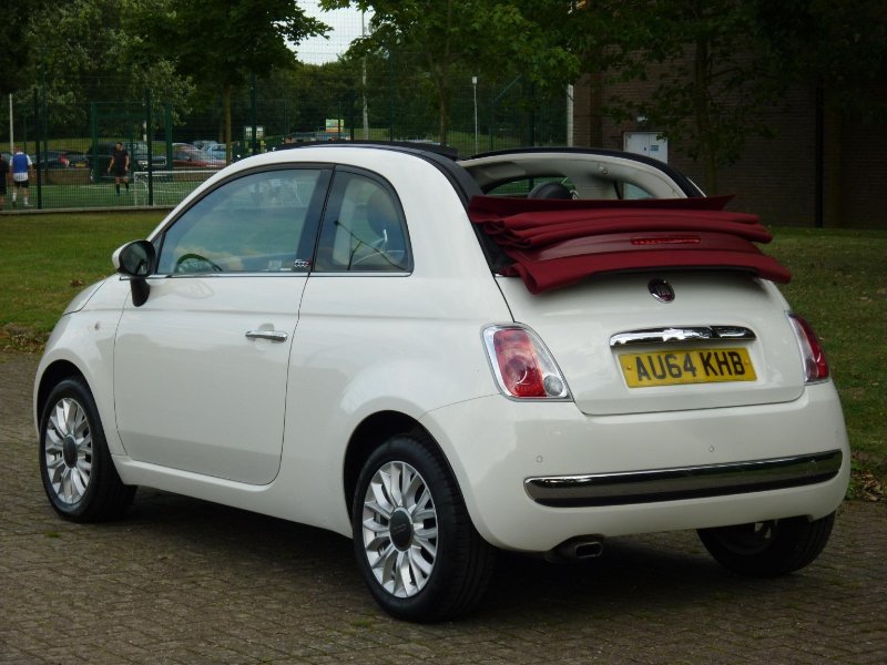 Fiat 500 convertible